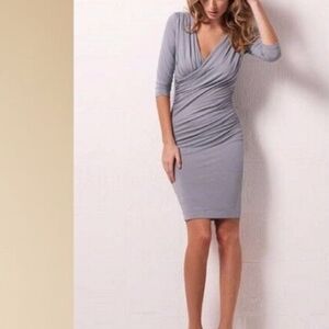 Baukjen ruched drape dress size US 2